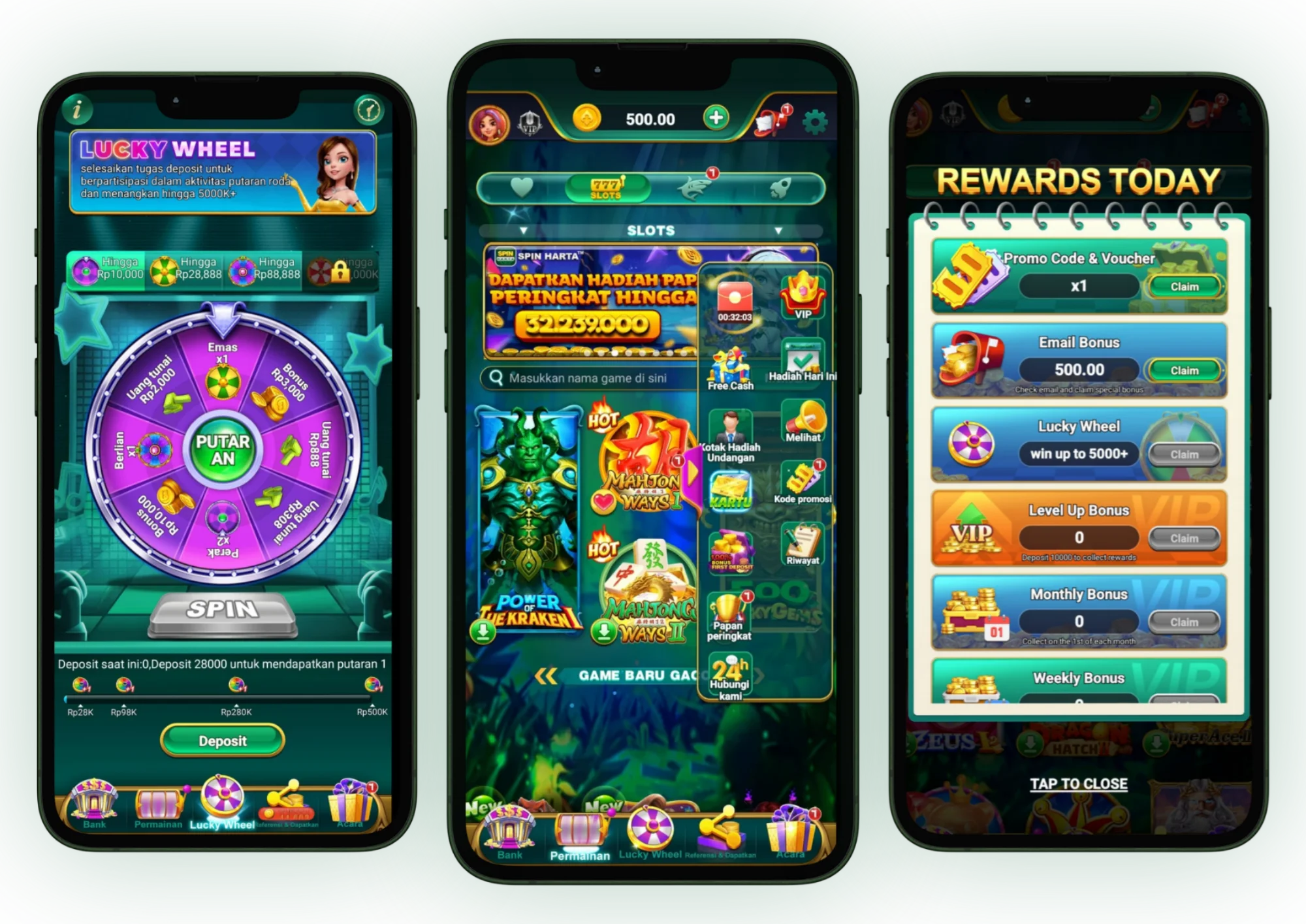 Ikhtisar aplikasi spin harta apk download